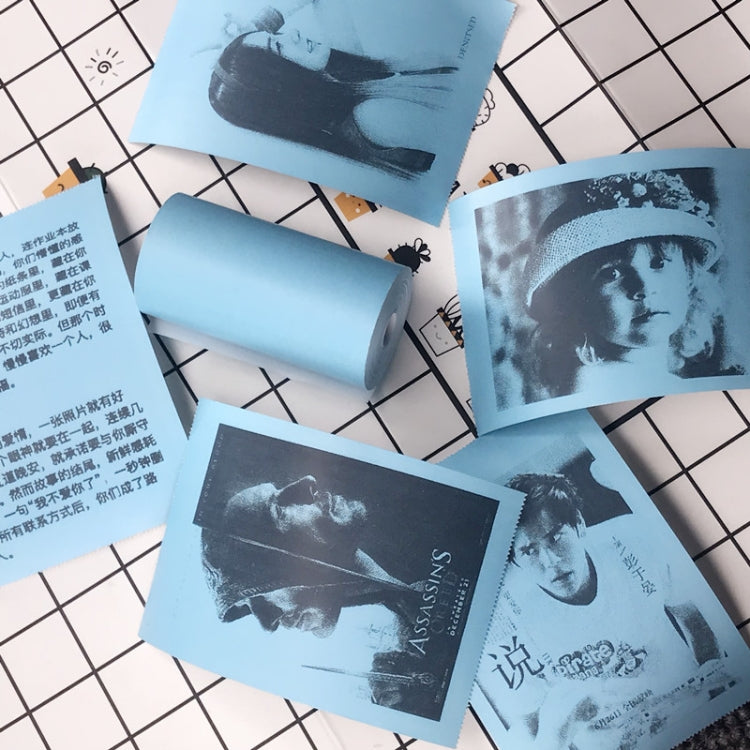 5pcs Thermal Label Printer Paper Sticker for PAPERANG P1/ P2 / A6 , Size: 57 x 30 mm