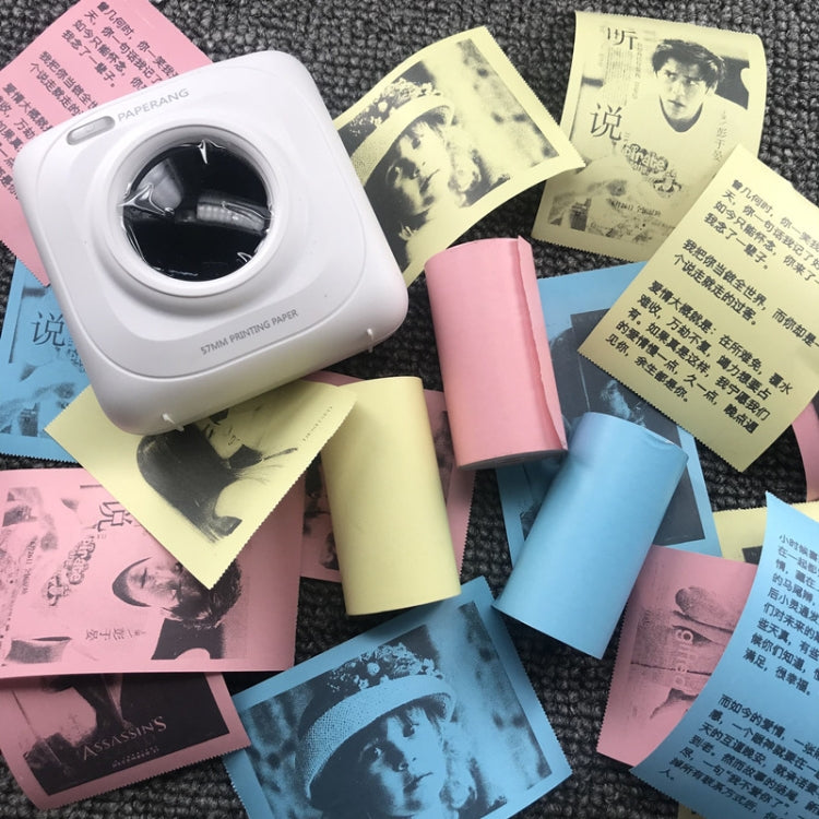 5pcs Thermal Label Printer Paper Sticker for PAPERANG P1/ P2 / A6 , Size: 57 x 30 mm