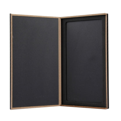 Tempered Glass Film Screen Protector Package Packing Wooden Box, Inner Size: 15.2 x 7.6 x 0.3 cm