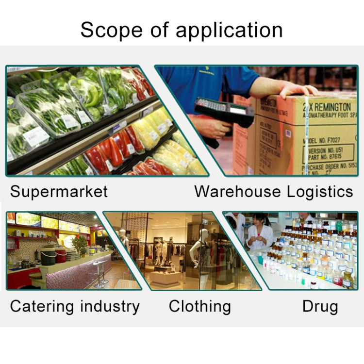 500 PCS Self-adhesive Outer Box English Warning Sticker Fragile Label, Size: 76x51mm, 76 x 51mm