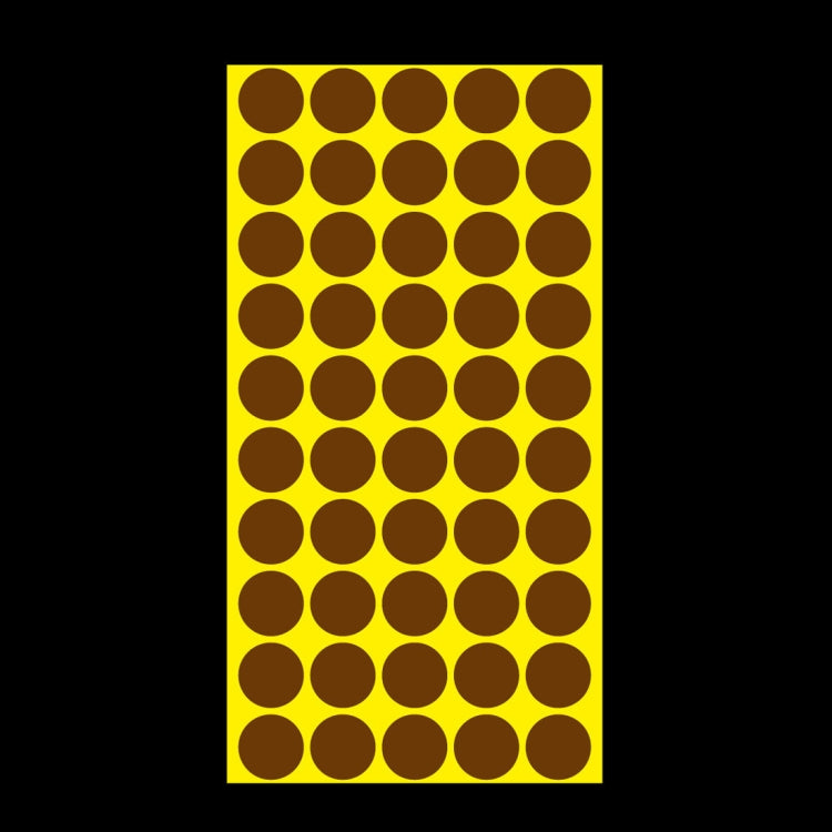 1000 PCS Round Shape Self-adhesive Colorful Mark Sticker Mark Label