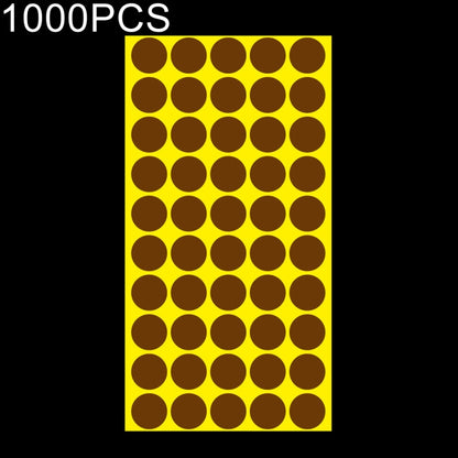 1000 PCS Round Shape Self-adhesive Colorful Mark Sticker Mark Label