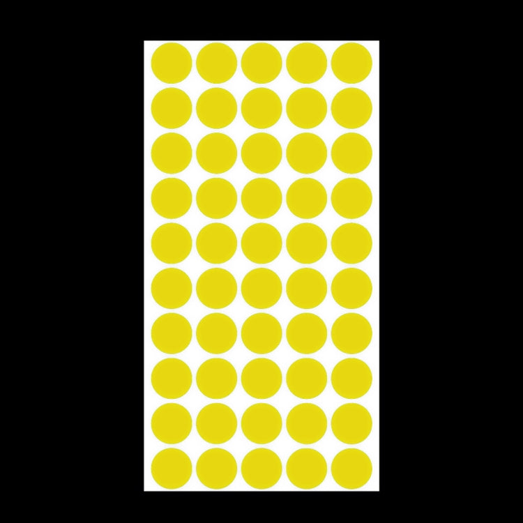 1000 PCS Round Shape Self-adhesive Colorful Mark Sticker Mark Label