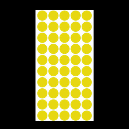 1000 PCS Round Shape Self-adhesive Colorful Mark Sticker Mark Label