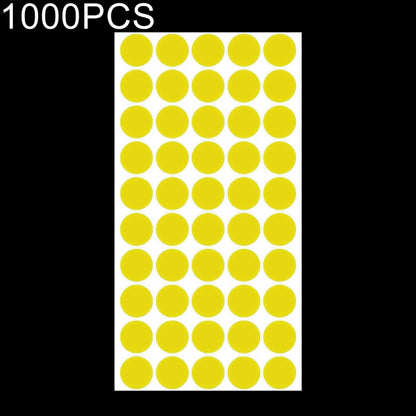 1000 PCS Round Shape Self-adhesive Colorful Mark Sticker Mark Label