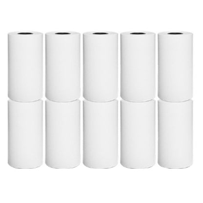 10pcs Thermal Label Printer Paper Sticker, Size: 57 x 25 mm, 57 x 25 mm Thermal Label