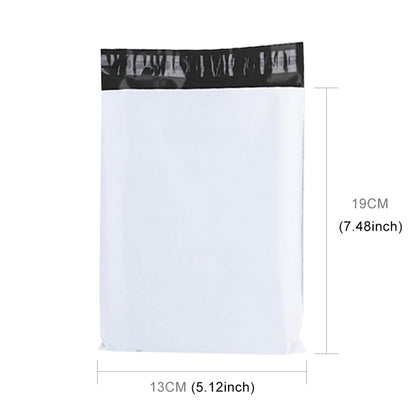 100 PCS Mailing Bag for Packing, Size: 130mm x 190mm+40mm