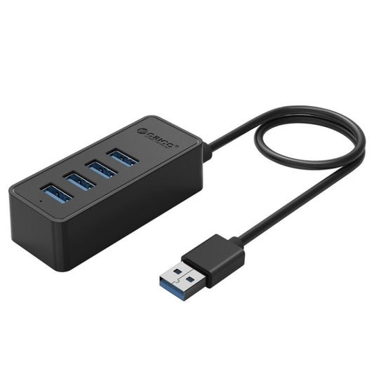 ORICO W5P-U3-100 4-Port USB 3.0 Desktop HUB with 100cm Micro USB Cable Power Supply, W5P-U3-100 Black
