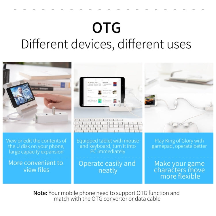 ORICO W5P-U3-100 4-Port USB 3.0 Desktop HUB with 100cm Micro USB Cable Power Supply, W5P-U3-100 Black