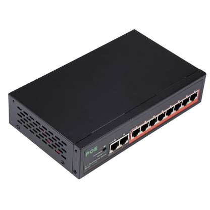 8 Ports 10/100Mbps POE Switch IEEE802.3af Power Over Ethernet Network Switch for IP Camera VoIP Phone AP Devices