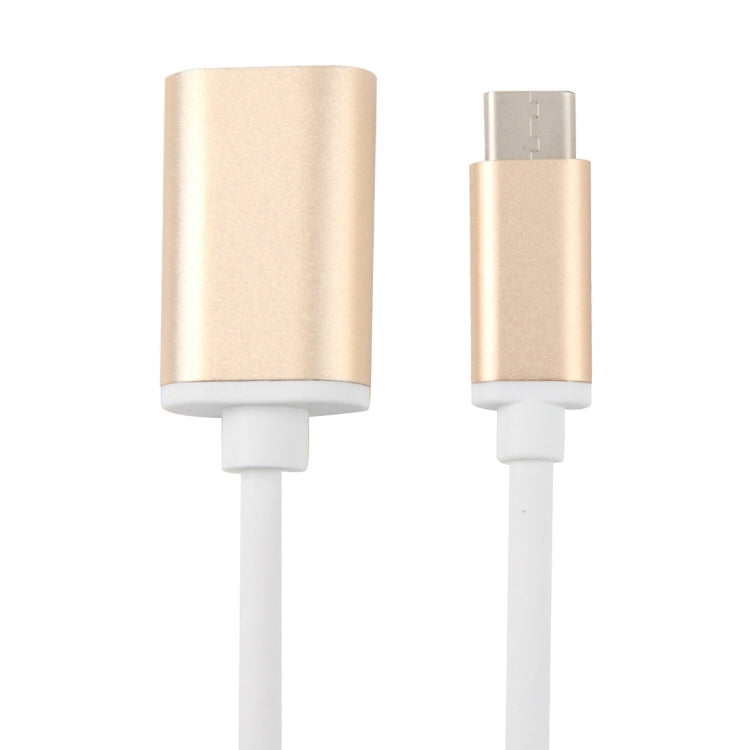 Câble adaptateur USB 3.1 Type-C mâle vers USB 3.0 femelle (tête métallique de 20 cm)