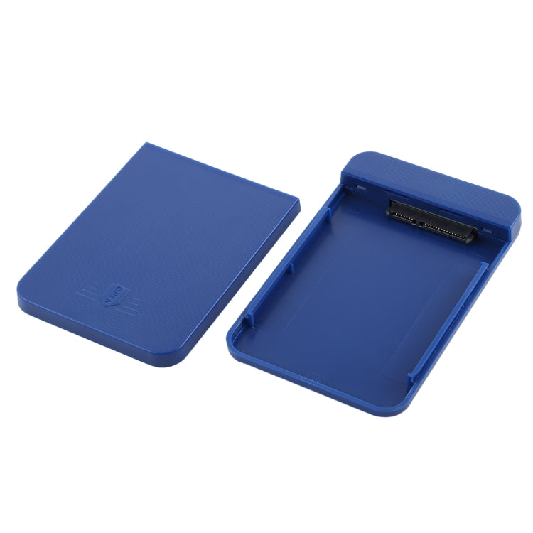 2.5 inch HDD Enclosure 6Gbps SATA 3.0 to USB 3.0 Hard Disk Drive Box External Case, Blue