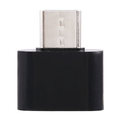 Plastic USB-C / Type-C Male to USB 2.0 Female OTG Data Transmission Charging Adapter