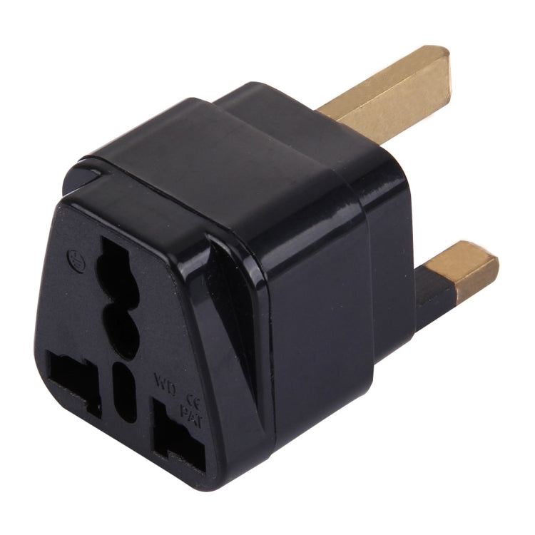 WD-7S Portable Universal Plug to UK Plug Adapter Power Socket Travel Converter with Fuse, UK Plug with Fuse