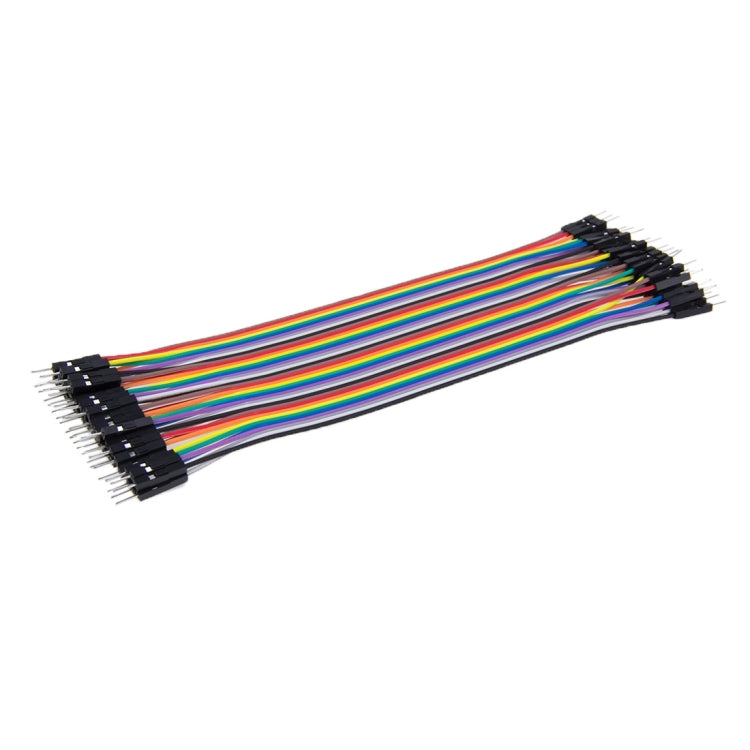 Multicolored  40 Pin Breadboard Jumper Wires Ribbon Cable