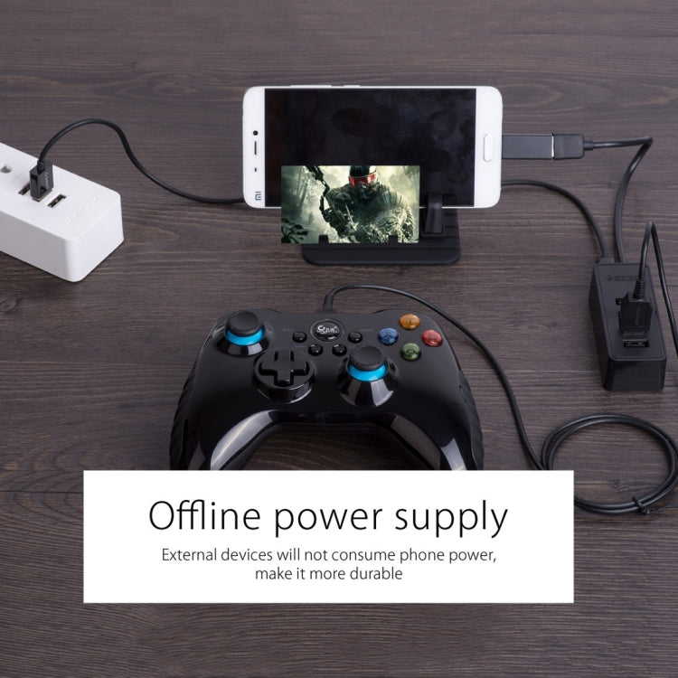 ORICO W5P-U2-100 USB 2.0 Desktop HUB with 100cm Micro USB Cable Power Supply, W5P-U2-100 Black