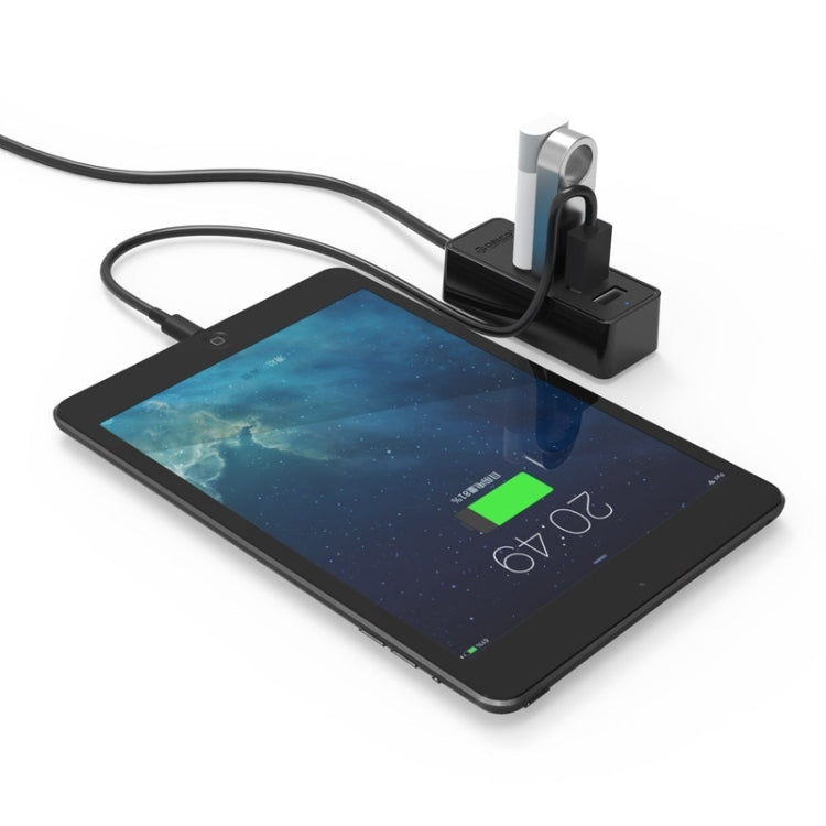 ORICO W5P-U2-100 USB 2.0 Desktop HUB with 100cm Micro USB Cable Power Supply, W5P-U2-100 Black