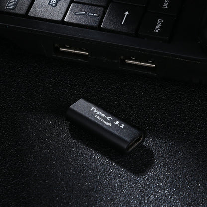 Type-C / USB-C Female to Type-C / USB-C Female Aluminium Alloy Adapter, Type-C Female to Type-C Female