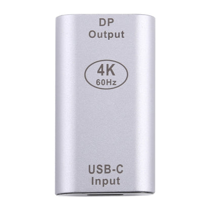 Type-C / USB-C Female to Big DP Female Aluminium Alloy Adapter, Type-C Female to Big DP Female