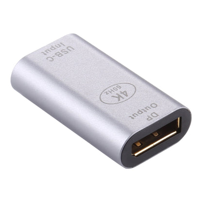 Type-C / USB-C Female to Big DP Female Aluminium Alloy Adapter, Type-C Female to Big DP Female