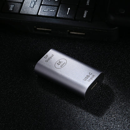Type-C / USB-C Female to Big DP Female Aluminium Alloy Adapter, Type-C Female to Big DP Female