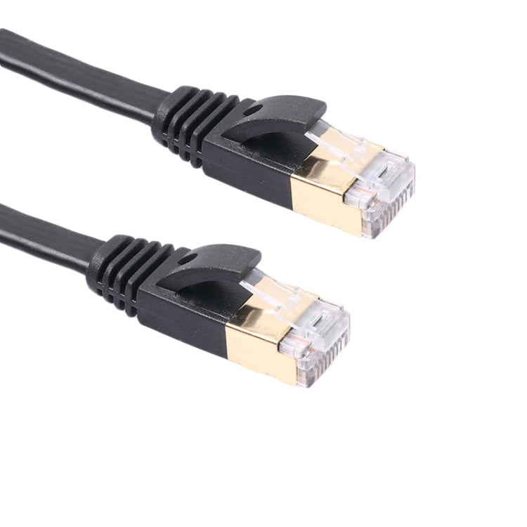 3m CAT7 10 Gigabit Ethernet Ultra Flat Patch Cable for Modem Router LAN Network - Built with Shielded RJ45 Connectors, Length: 3m