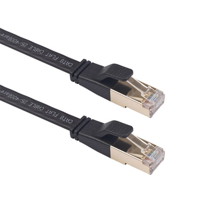 CAT8-2 Double Shielded CAT8 Flat Network LAN Cable, Length: 5m, 5m