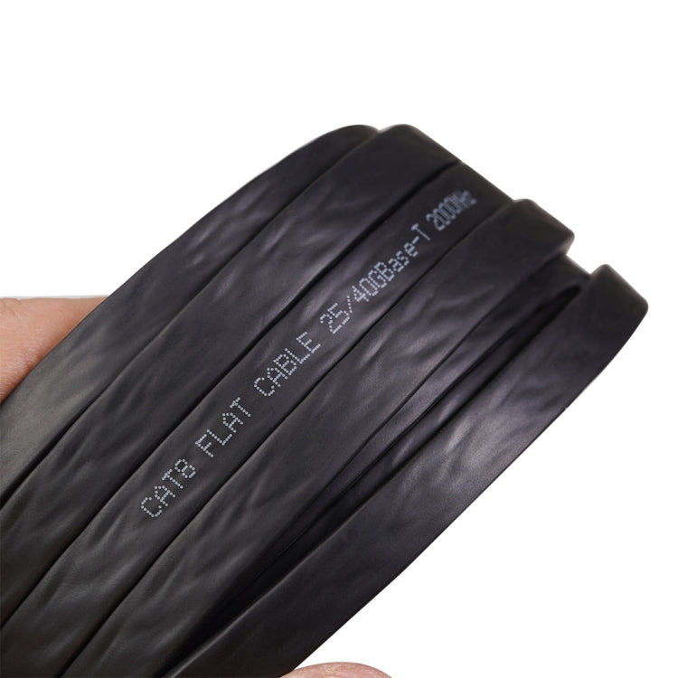 CAT8-2 Double Shielded CAT8 Flat Network LAN Cable, Length: 5m, 5m