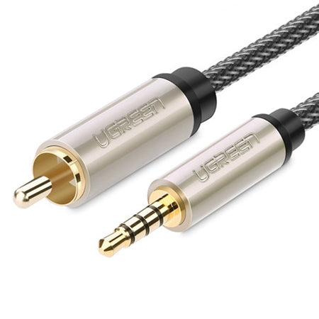 Câble audio UGREEN 3,5 mm vers RCA Câble SPDIF numérique Xiaomi Mi 1/2 TV, Longueur : 1 m