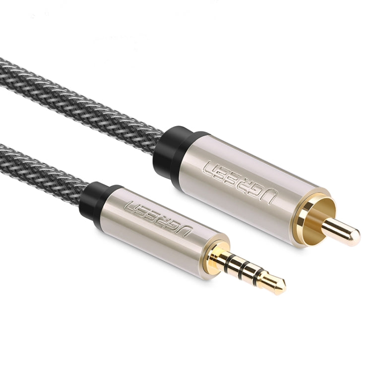UGREEN 3.5mm to RCA Audio Cable Xiaomi Mi 1/2 TV Digital SPDIF Cable, Length: 1m, Length: 1m