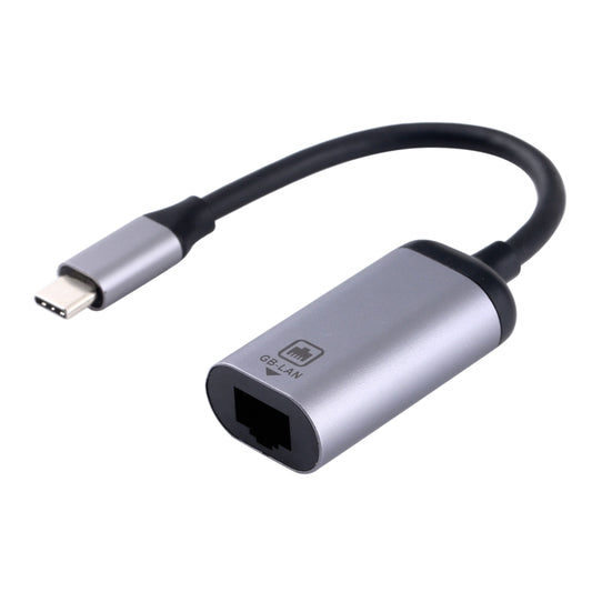Type-C / USB-C Male to Gigabit RJ45 Female Adapter Converter, Gigabit RJ45 Female