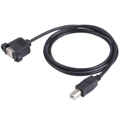 USB BM to BF Printer Extension Cable with Screw Hole, Length: 50cm, USB-B Male to USB-B Female, 50cm