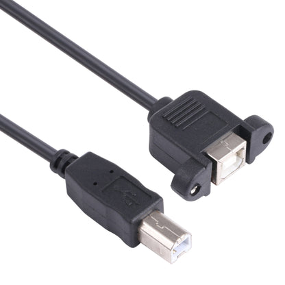 USB BM to BF Printer Extension Cable with Screw Hole, Length: 1m, USB-B Male to USB-B Female, 1m