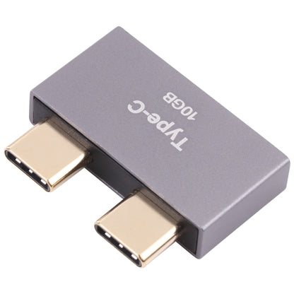 Double USB-C / Type-C Male to Double USB-C / Type-C Female Adapter, Double Type-C Male to Double Type-C Female