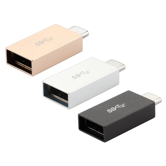 Adaptador AF tipo C/USB-C a USB 3.0, adaptador AF tipo C (negro), adaptador AF tipo C (dorado), adaptador AF tipo C (blanco)
