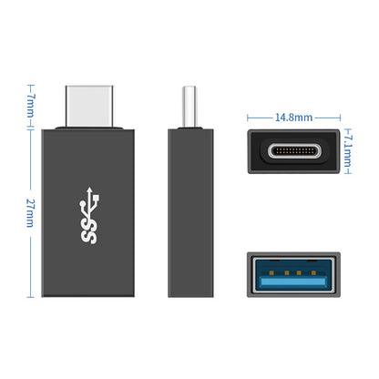 Type-C / USB-C to USB 3.0 AF Adapter, Type-C AF Adapter (White), Type-C AF Adapter (Black)