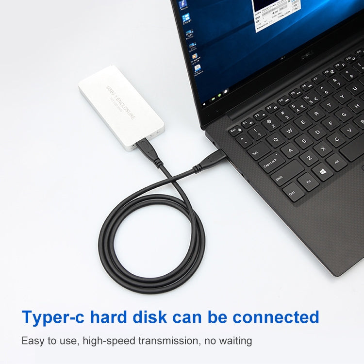 USB 3.1 Type-C / USB-C to Type-C / USB-C Gen2 Connection Cable, Length: 30cm, Length: 30cm