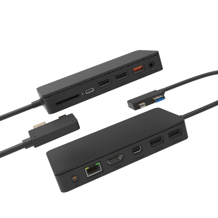 Onten OT-65002 12 in 1 Multifunctional Type-C + USB + RJ45 + HDMI Docking Station