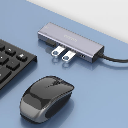 Onten OT-95123 5 in 1 Multifunctional Type-C + USB + HDMI Docking Station, Cable Length: 145mm