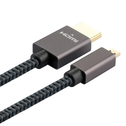 ULT-unite Gold-plated Head HDMI Male to Micro HDMI Male Nylon Braided Cable, Cable Length: 3m, 3m