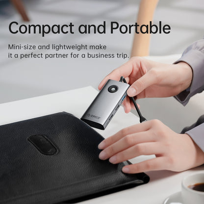 ORICO PW11-6P Type-C / USB-C 6-in-1 5Gbps Multifunction Docking Station, PW11-6P