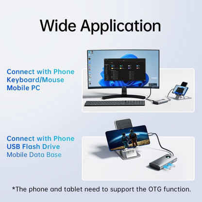 ORICO PW11-6P Type-C / USB-C 6-in-1 5Gbps Multifunction Docking Station, PW11-6P