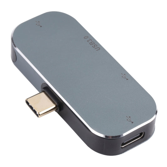 4 in 1 USB-C / Type-C Male to USB-C / Type-C + USB 3.0 + Dual USB Female Adapter, USB 3.0 + Dual USB