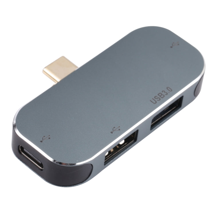 4 in 1 USB-C / Type-C Male to USB-C / Type-C + USB 3.0 + Dual USB Female Adapter, USB 3.0 + Dual USB