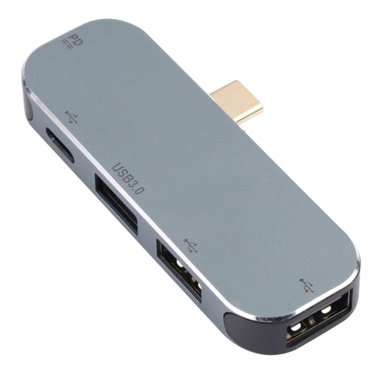 5 in 1 USB-C / Type-C Male to Dual USB-C / Type-C + Dual USB + USB 3.0 Female Adapter, Dual USB-C / Type-C + Dual USB