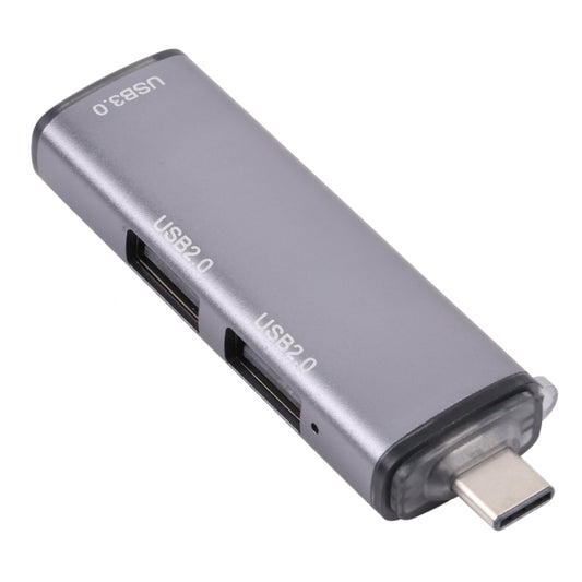 Adaptateur de concentrateur USB-C / Type-C 3 ports USB 2.0 x 2 + USB 3.0, USB2.0x2+USB3.0 vers Type-C