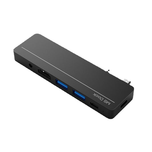 Adaptateur de Hub de Station d'Extension Double Port Type-C Multifonctionnel Rocketek SHX5, SHX5