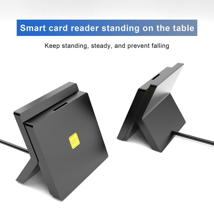 Rocketek CR319 USB 2.0 Smart Card / SIM 2 in 1 Card Reader