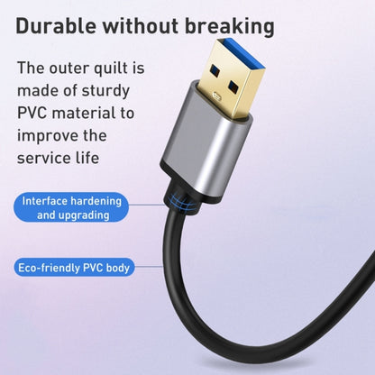 8108 7 Ports USB 3.0 to USB 3.0 HUB, Cable Length: 80cm, 8108