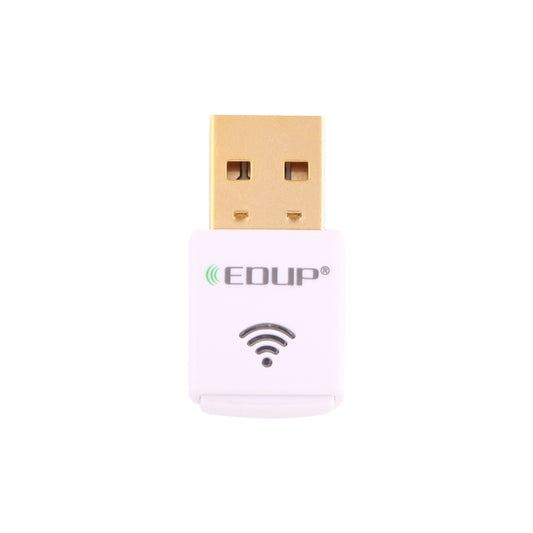 EDUP EP-AC1619 - Mini tarjeta de red inalámbrica USB de 600 Mbps, 2.4 G/5.8 Ghz, 150 M+433 M, banda dual, para portátiles, PC, EP-AC1619 (blanco) y EP-AC1619 (negro).